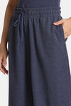 Rosaline Waffle Knit Cotton Relax Fit Pyjama - Medieval Blue — thumbnail 5